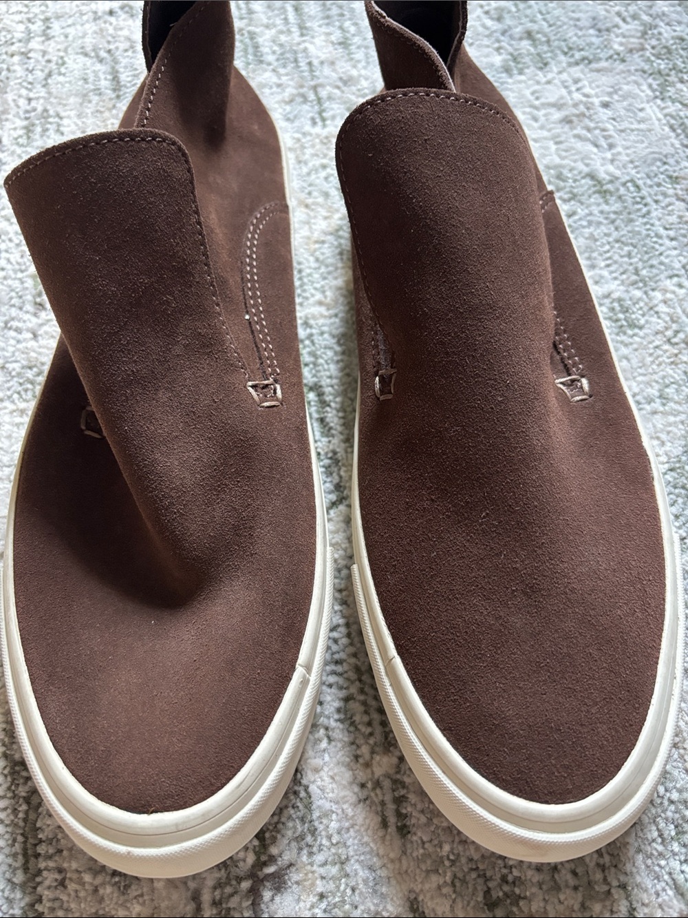 Men’s Midi Slip on  Seavees Size 11.5 Brown Suede Shoe